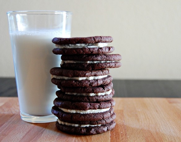create your family cookbook at family recipe central - oreos and milk