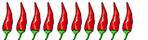 chile pepper - 350000 to 850000 Scoville Units