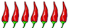 chile pepper - 30000 to 50000 Scoville Units